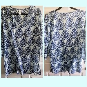 Long Sleeve Beach Tunic Cover up